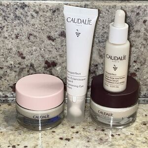 Caudalie Vinoperfect Skincare Trio - Pink, White, and Cream